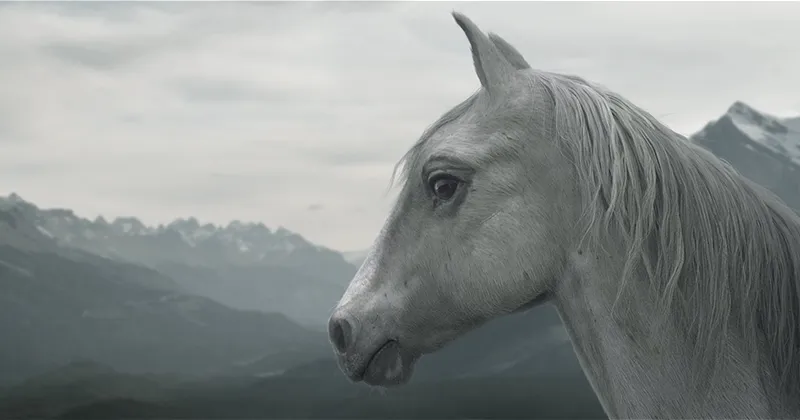 Realistic horse